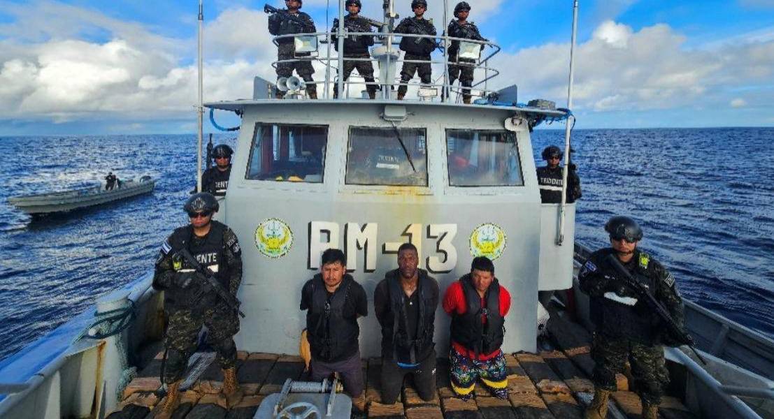 Los ecuatorianos, el factor común en las cuatro grandes incautaciones de cocaína en El Salvador