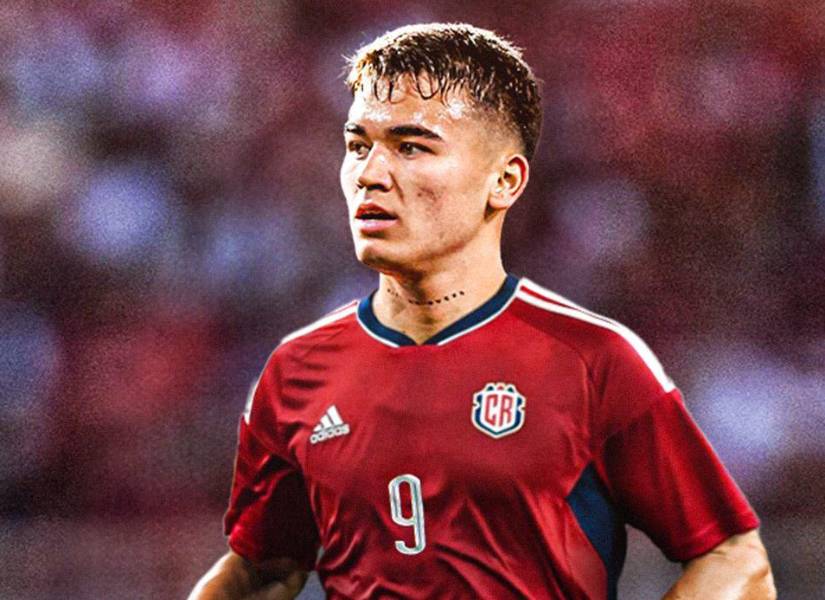 Ugalde con la selección costarricense.