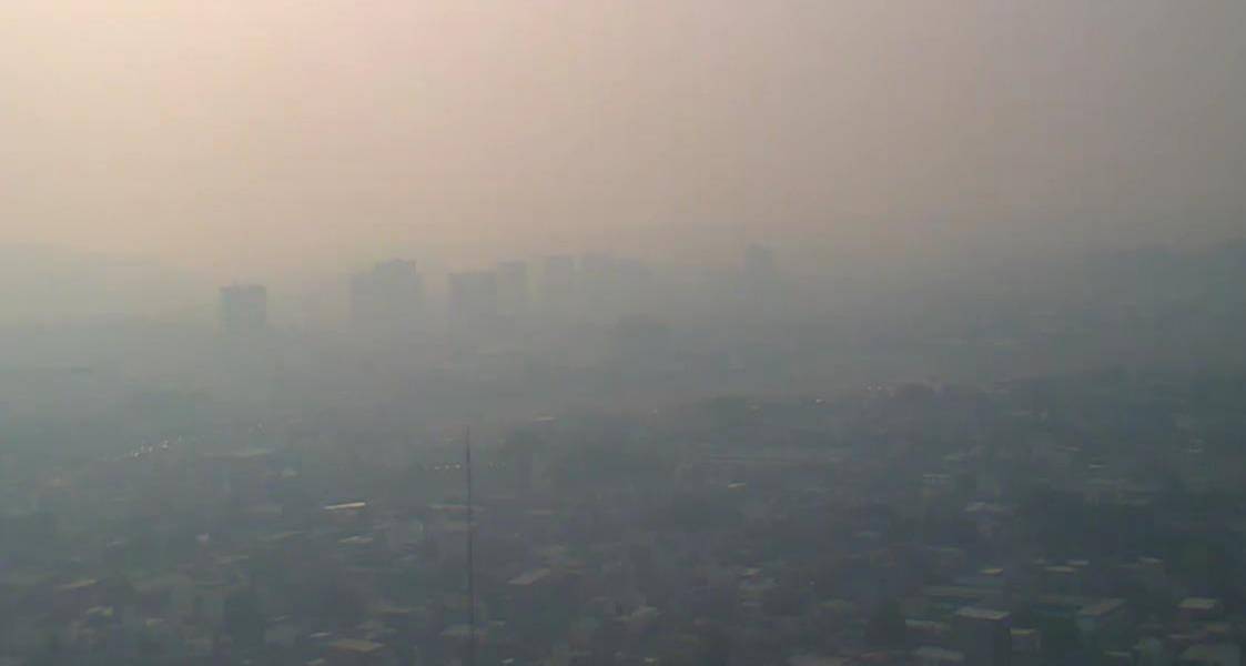 Una neblina cubre el centro y norte de Guayaquil este jueves 31 de julio