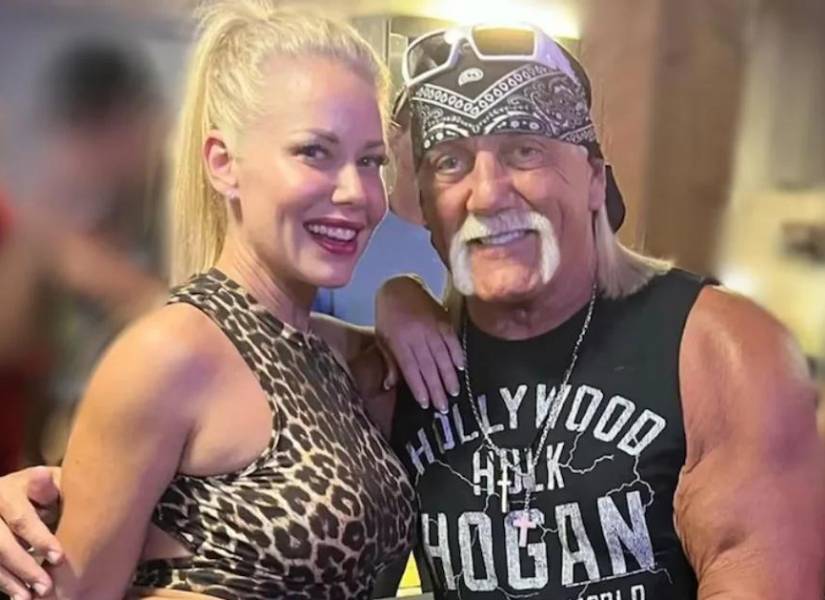 Hulk Hogan y su última esposa, Sky Daily.
