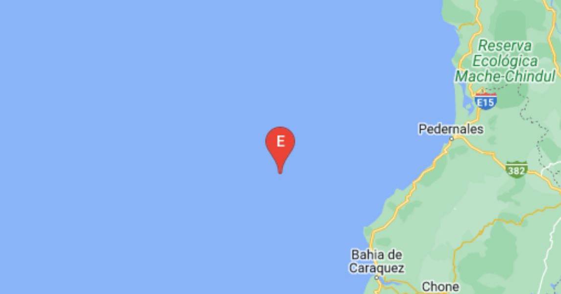 Sismo de magnitud 5,2 alimenta enjambre sísmico frente a Manabí