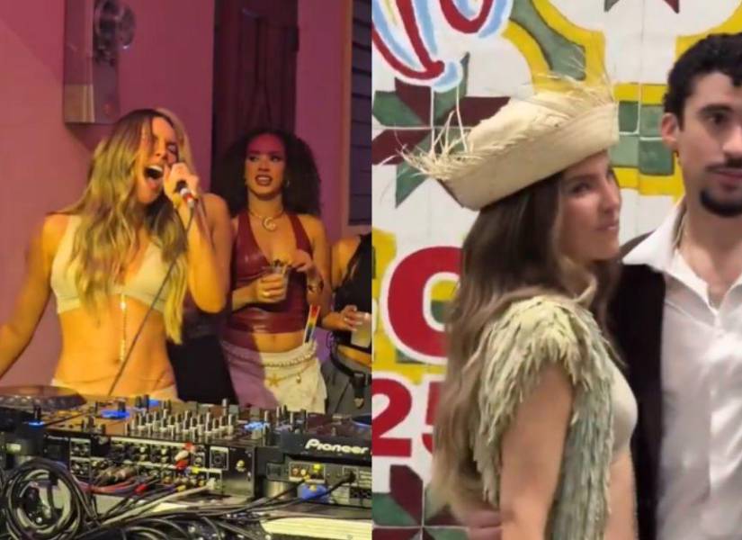 Belinda, al igual que otros famosos, participó en el propio show de Benito Martínez.