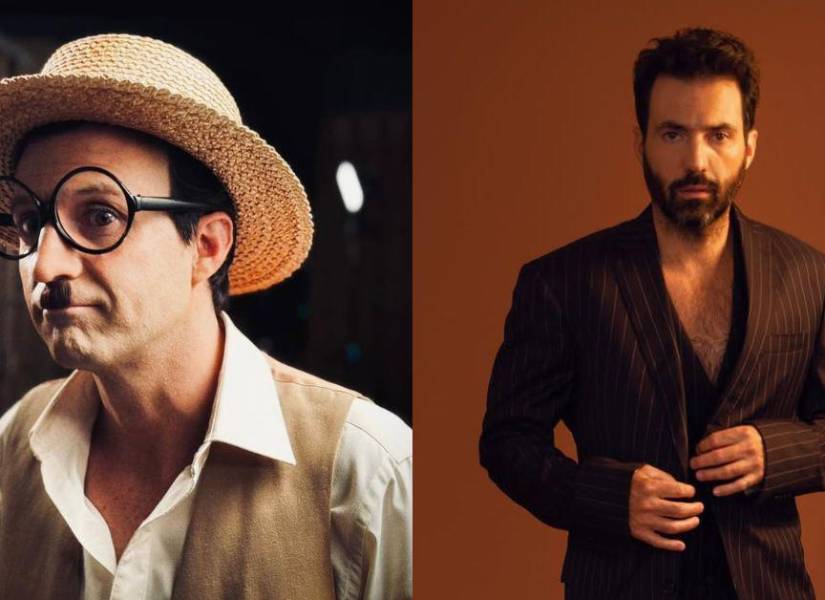 Pablo Cruz caracterizado como Chaparrón Bonaparte.