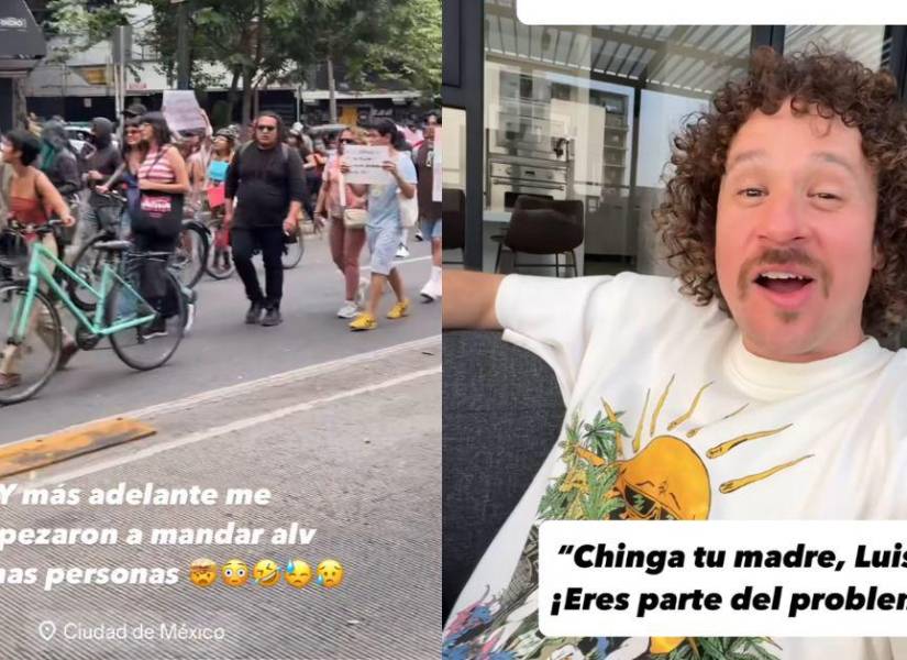 Luisito Comunica contó lo sucedido en sus historias de Instagram.