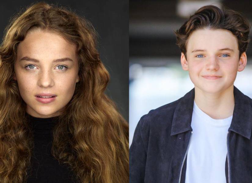 Bo Braganson (i) y Evan Ainsworth (d).