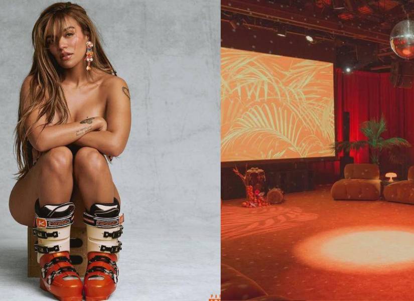 En el perfil de Karol G comienza a teñirse de naranja.