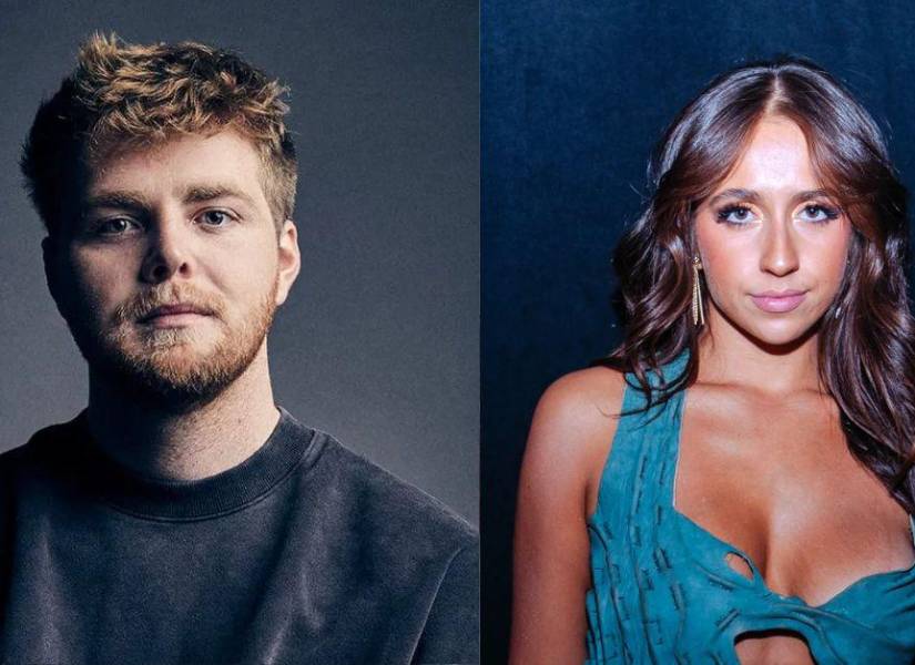 Alex Warren (i) y Tate McRae (d), nominados a los VMAs.