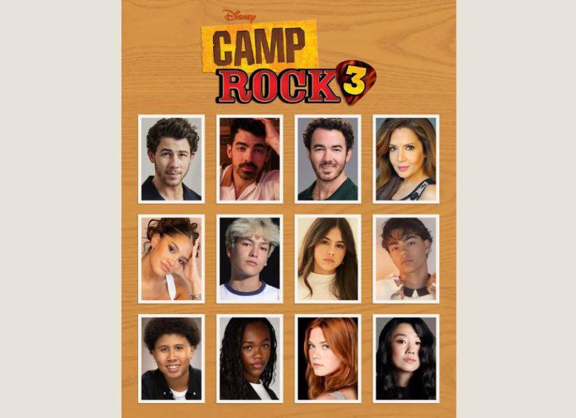 Elenco confirmado de Camp Rock 3.