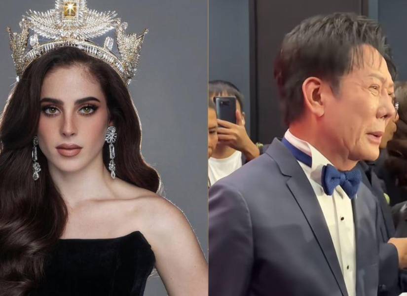 Fátima Bosch (i) y Nawat (d).