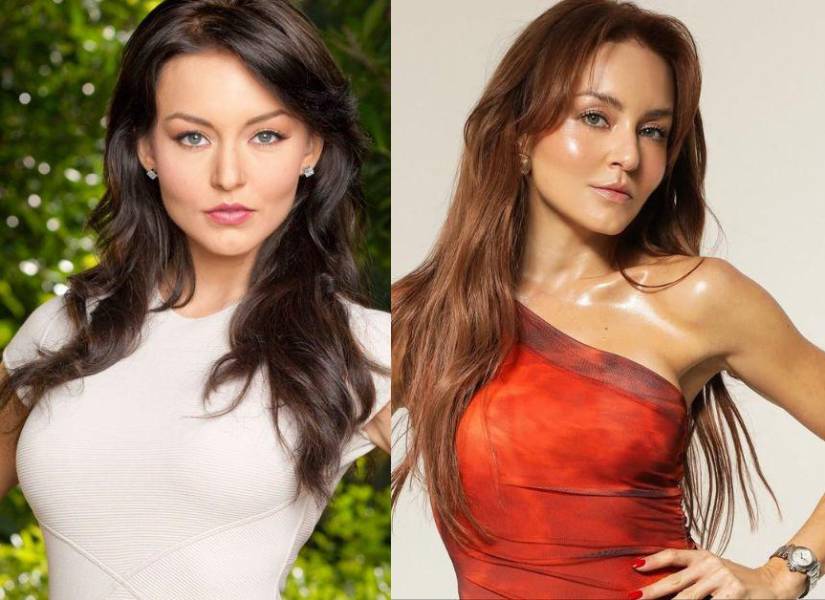 Angelique Boyer antes y después.