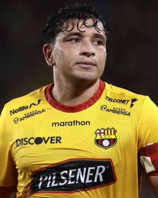 Mario Pineida, defensor de Barcelona SC asesinado.