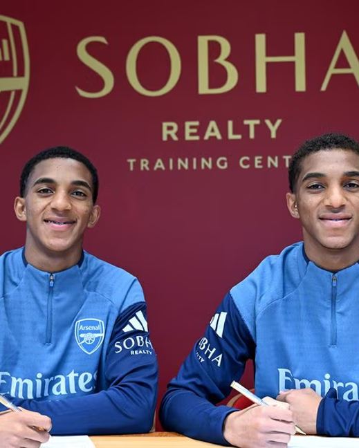Edwin y Holger Qintero son nuevos jugadores del Arsenal de Inglaterra.