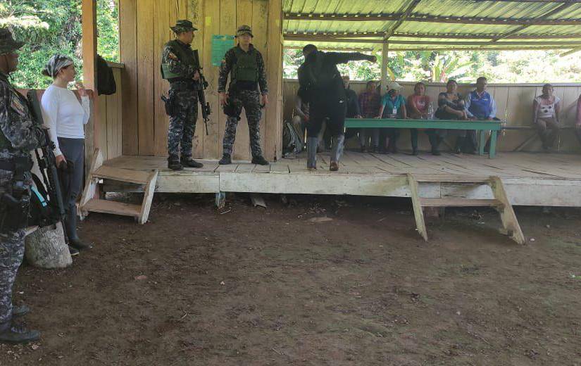 Operativo de localización y rescate de seis menores de edad.