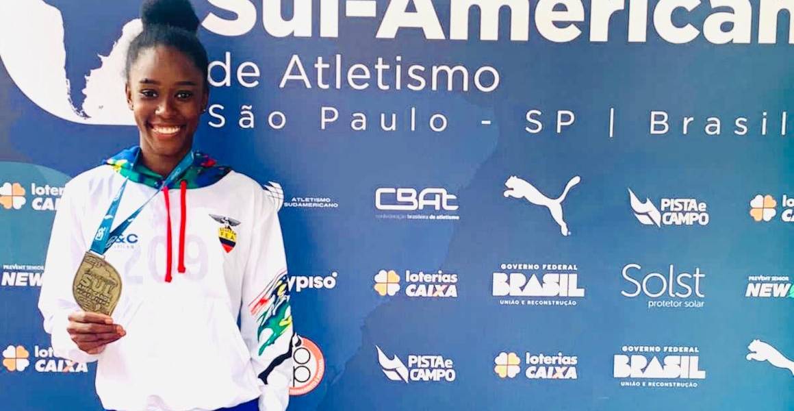 Sudamericano de Atletismo: Nicole Caicedo gana dos medallas de oro y rompe récord nacional