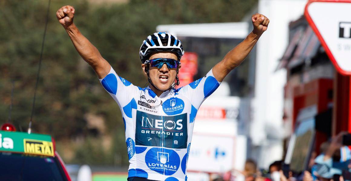 Richard Carapaz ganó $49 631 dólares en premios de la Vuelta a España