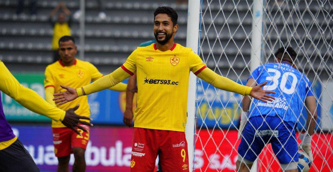 Jeison Medina, el goleador que salvó a Aucas en la segunda etapa