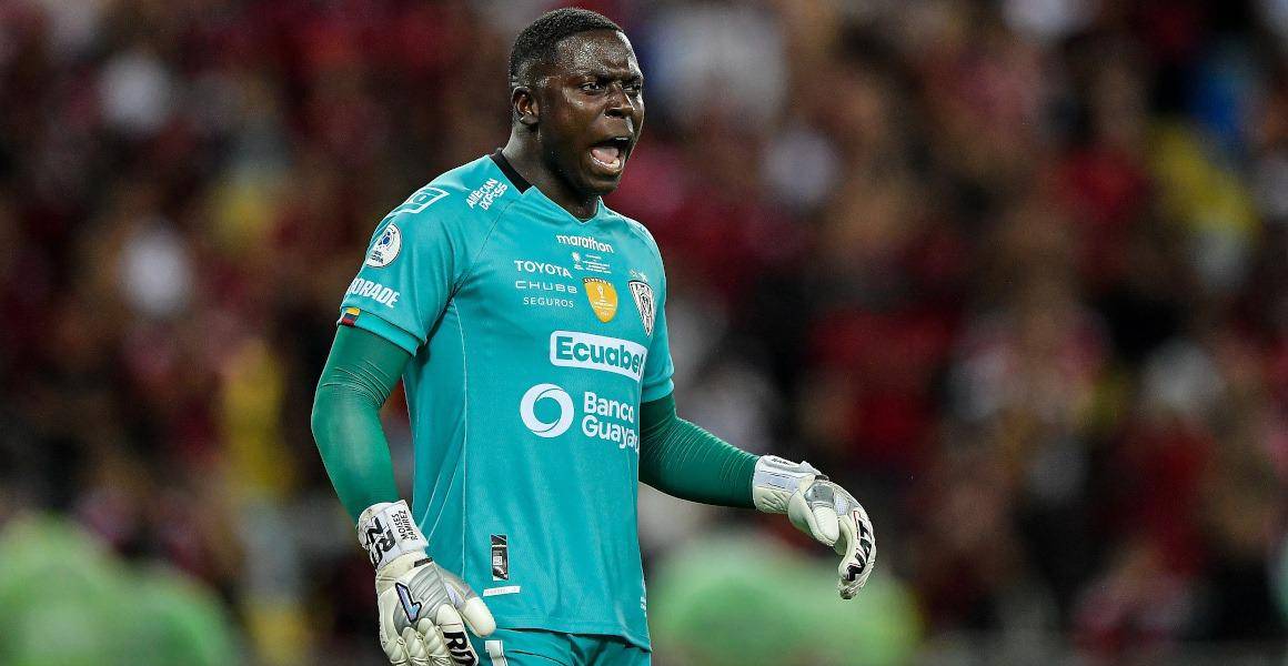 Moisés Ramírez y su error que provocó el gol de Liga de Quito