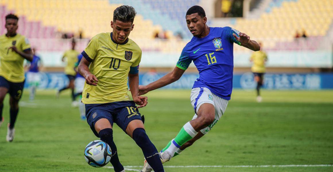 Ecuador le dice adiós al Mundial sub 17 tras caer ante Brasil