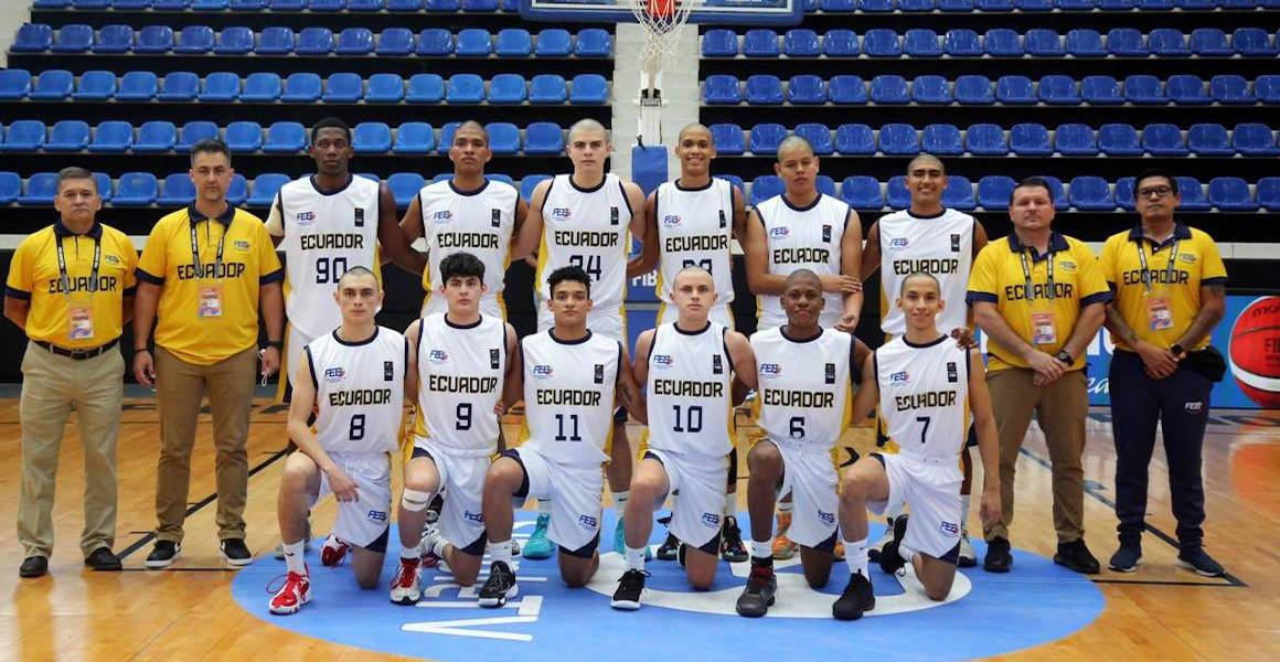 Basket: selección de Ecuador sub 18, clasifica al premundial en Brasil