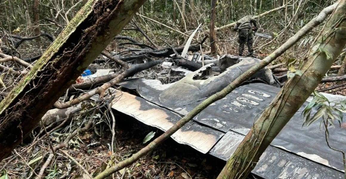 Brasil derribó avioneta que entró ilegalmente desde Venezuela cargada de presunta droga
