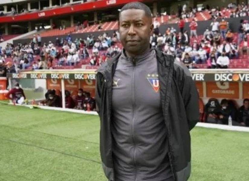 Édison Méndez fue entrenador interino de Liga de Quito.