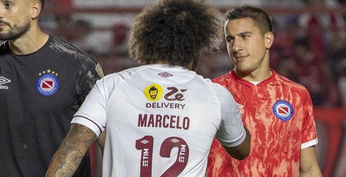 Las palabras de Marcelo a Luciano Sánchez tras causarle una escalofriante fractura en la Copa Libertadores