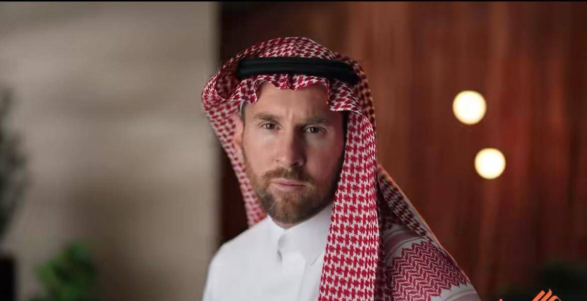 Lionel Messi se convierte en la imagen de una marca de ropa de lujo de Arabia Saudita