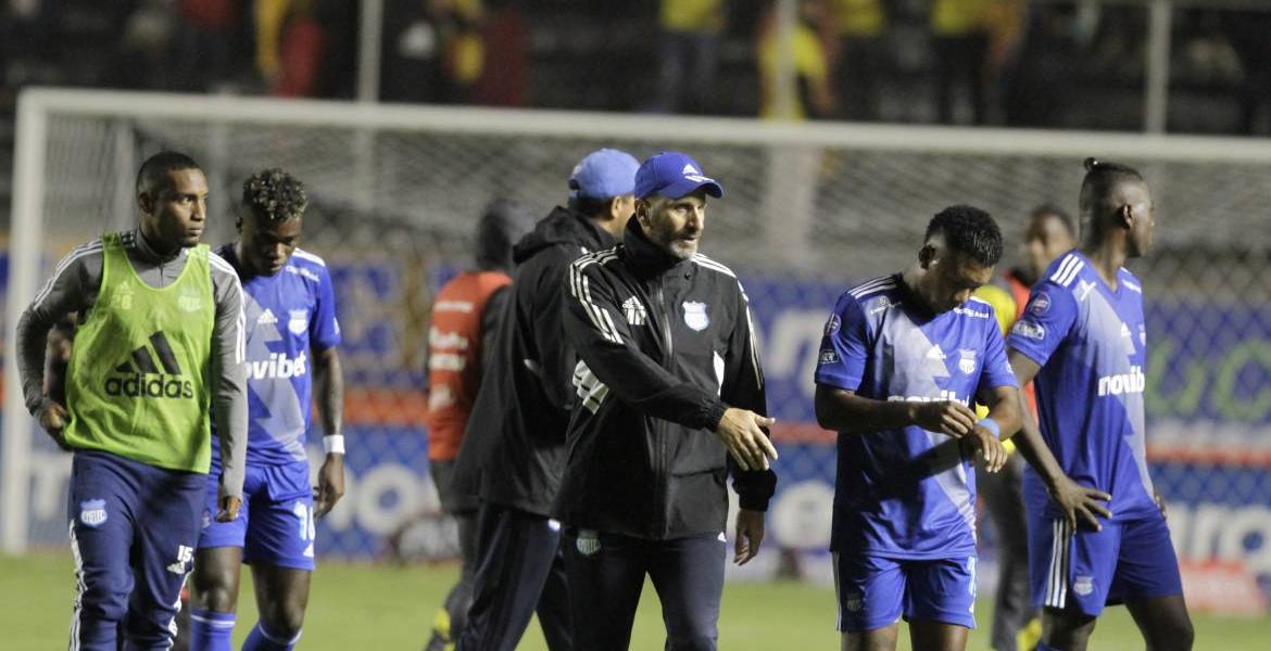 Emelec acumula ocho partidos sin ganar en Liga Pro y se acerca a zona de descenso