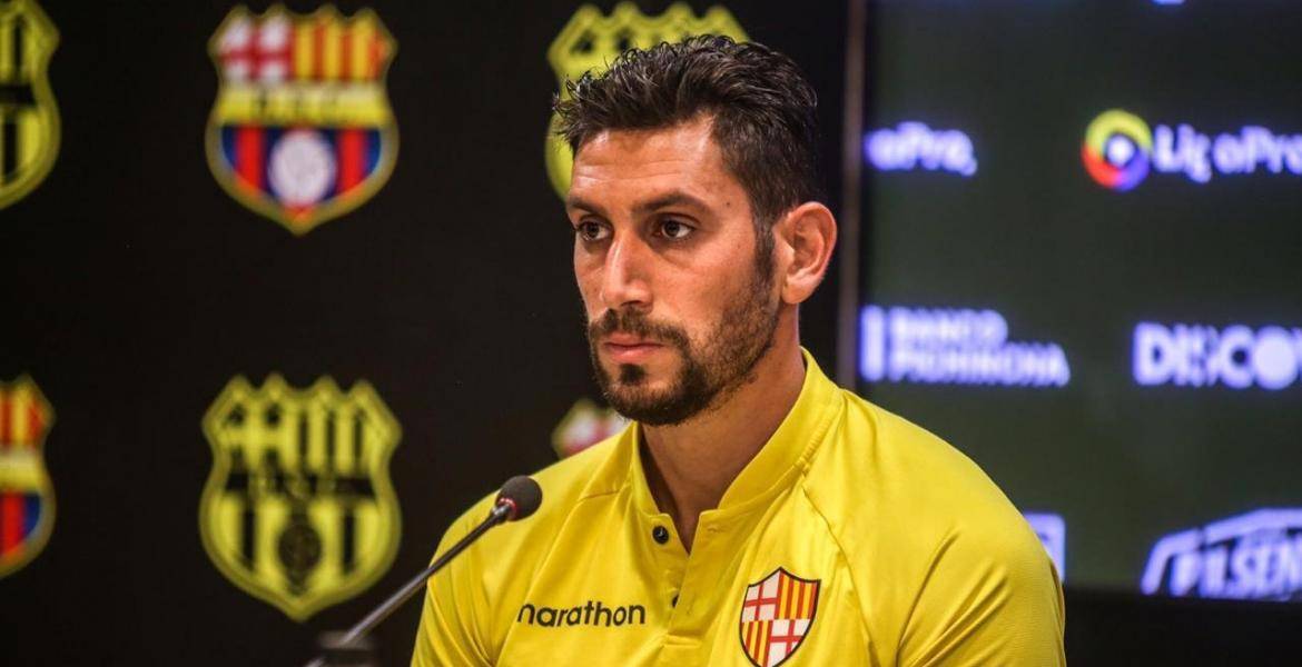 Bruno Piñatares no seguirá en Barcelona SC