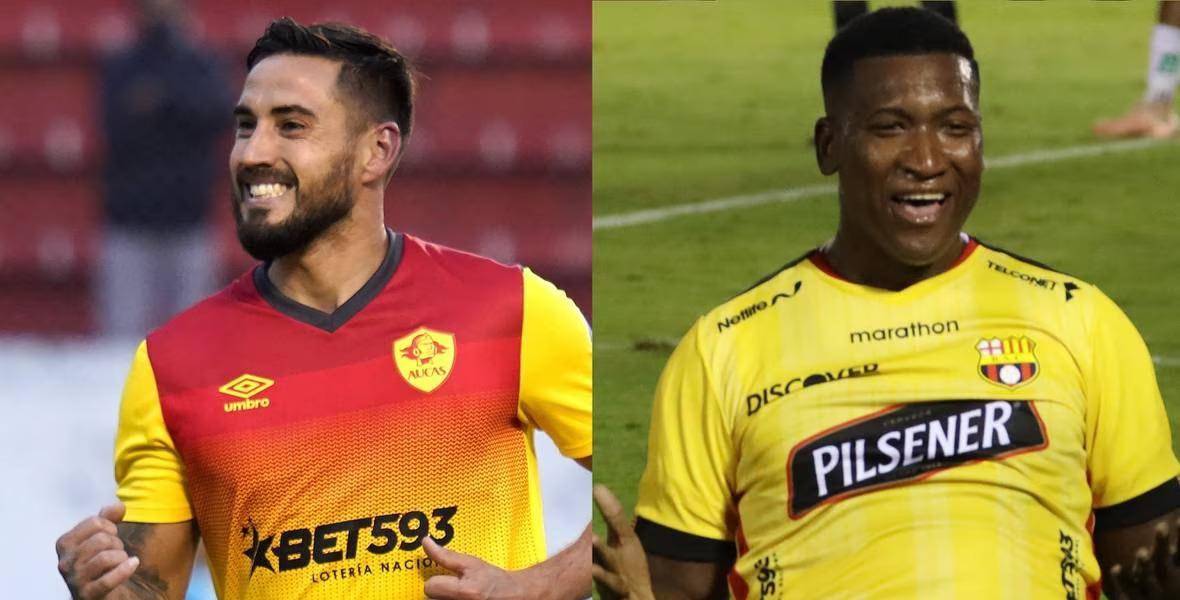 Barcelona y Aucas activan un 'trueque' de goleadores: Fydriszewski vs Cifuente