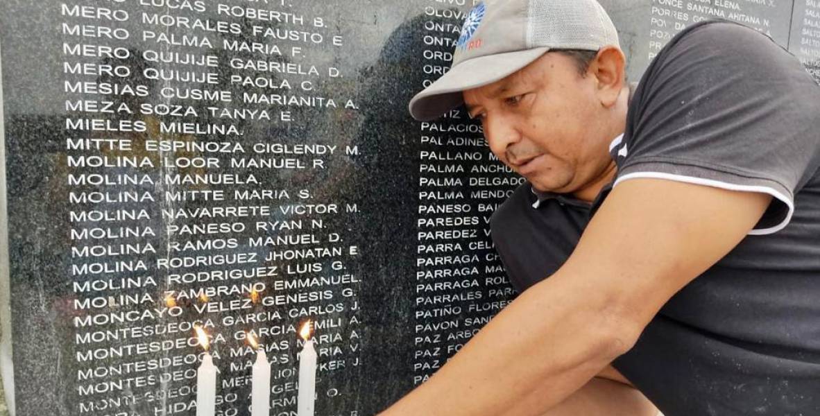 Seis años del terremoto en Manabí, en Pedernales se realizó homenaje a las víctimas