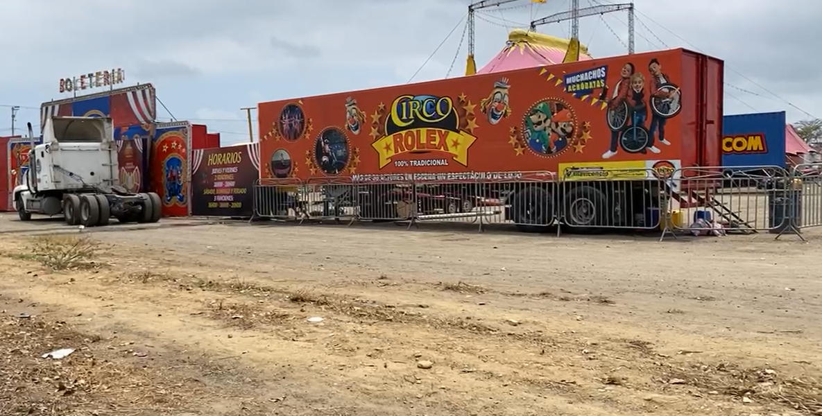Un circo y un parque con juegos mecánicos son obligados a retirarse de Machala por extorsiones