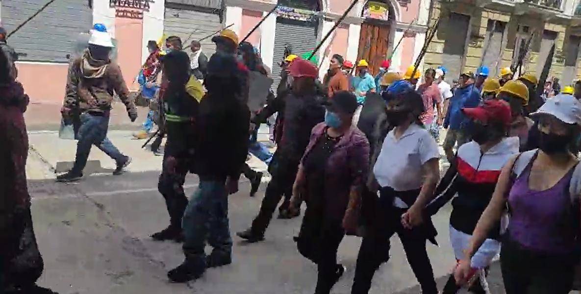 Paro nacional: Conaie se moviliza nuevamente en Quito
