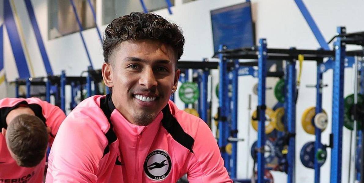 Jeremy Sarmiento se sumó a la pretemporada del Brighton