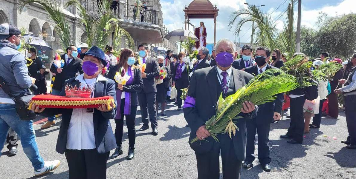 Los cierres viales en Quito por el domingo de Ramos