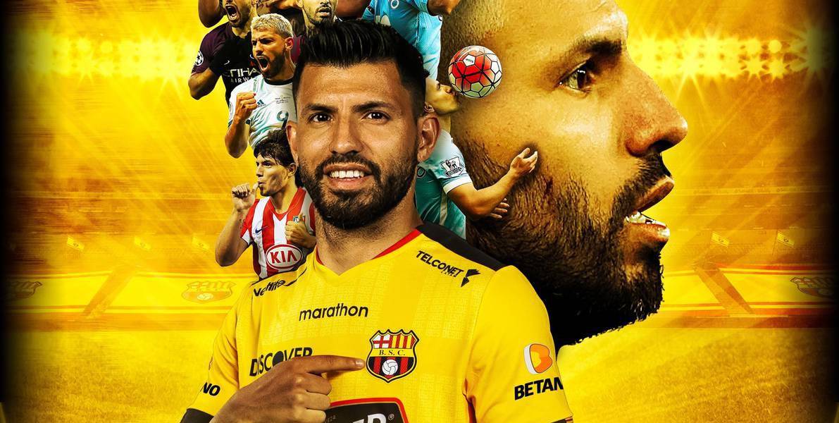 Noche Amarilla: Sergio Agüero descartó que pueda jugar por lesión; Barcelona SC no se pronuncia sobre el tema