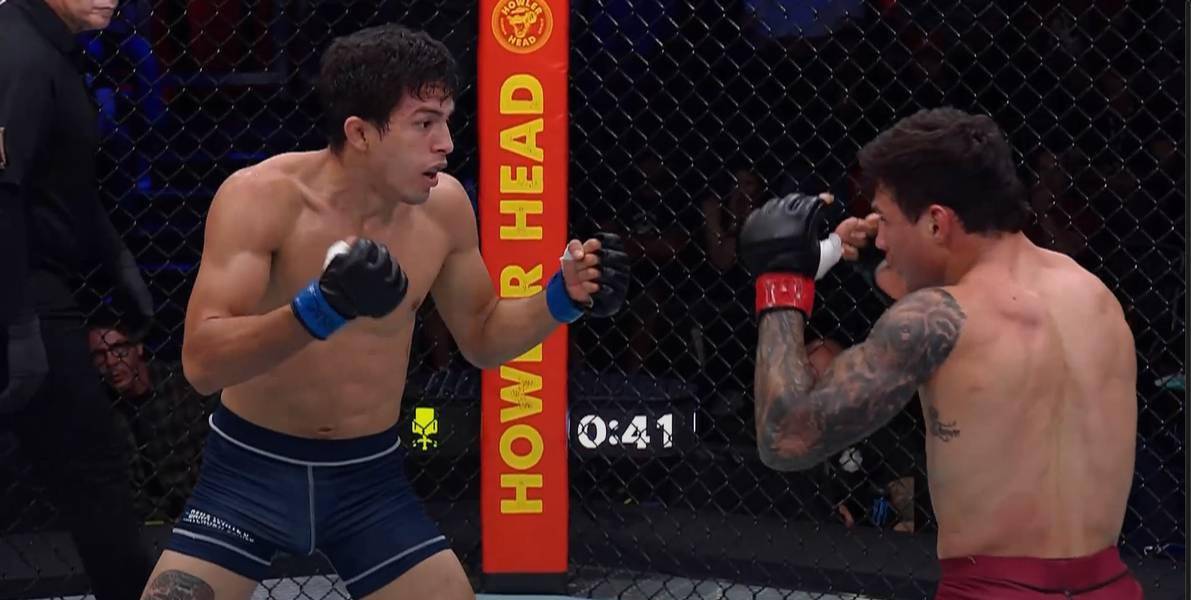 Andrés Luna pierde por decisión dividida y no consigue su contrato para el UFC
