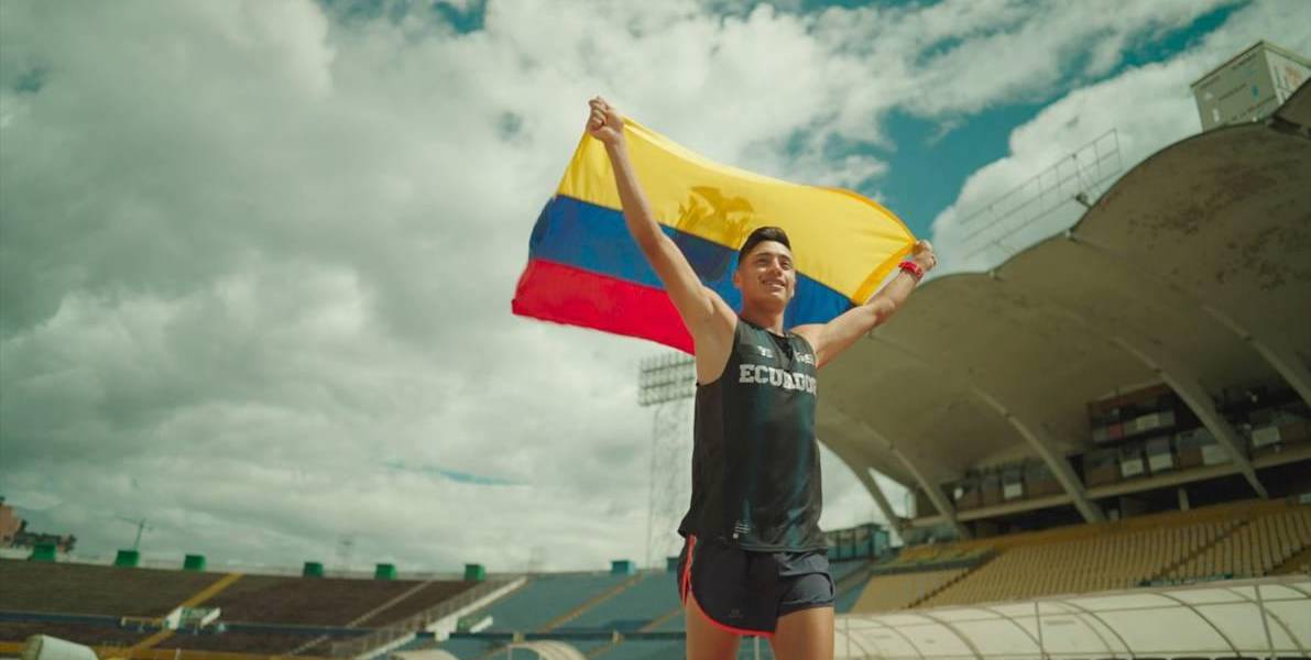 David Hurtado se lleva la medalla de oro en los 20 Km. marcha en los Juegos Panamericanos Junior