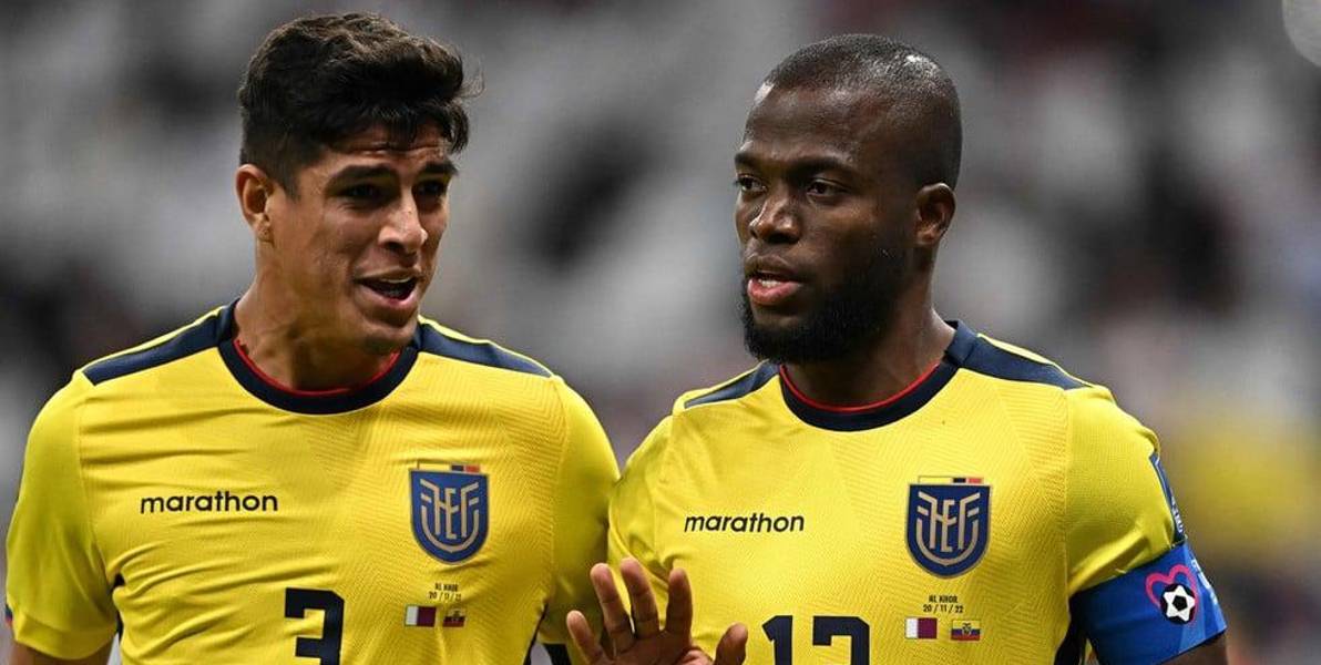 Enner Valencia y Piero Hincapié reaccionan a la situación de Ecuador