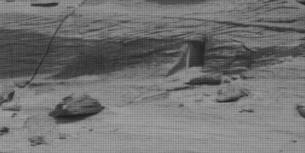 La puerta en Marte: la explicación sobre la misteriosa formación en una foto del planeta rojo