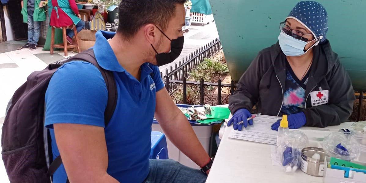 En Ecuador solo dona sangre el 1.46% de la población