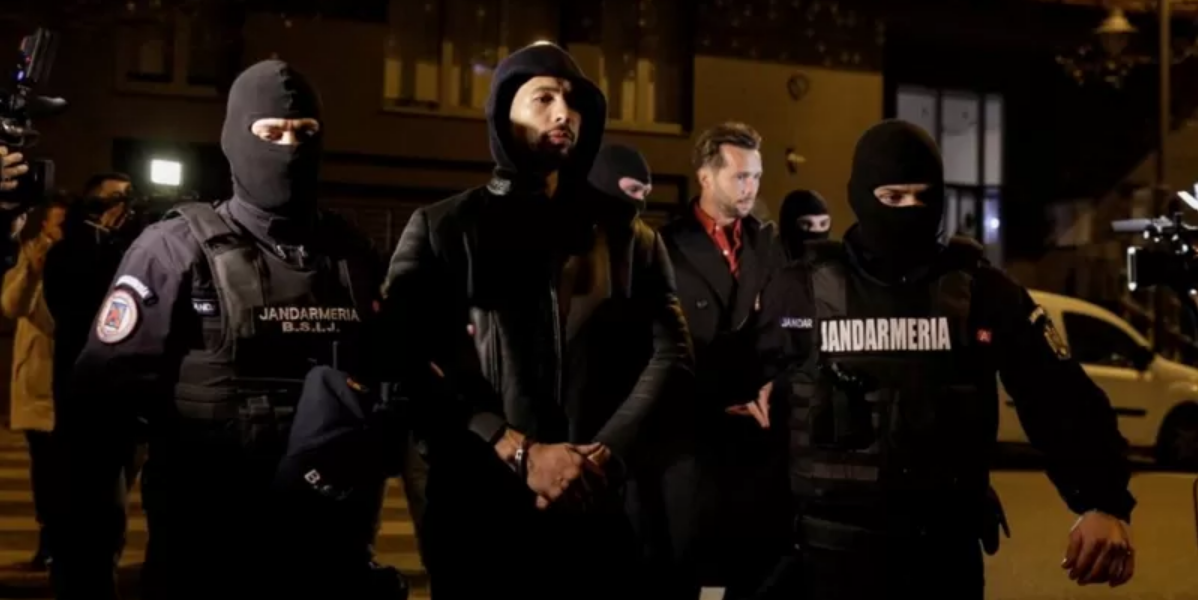 Andrew Tate: detienen en Rumania al polémico influencer en una investigación por tráfico sexual y violación