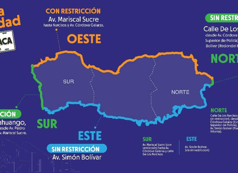 Quito se vuelve a someter al Pico y Placa