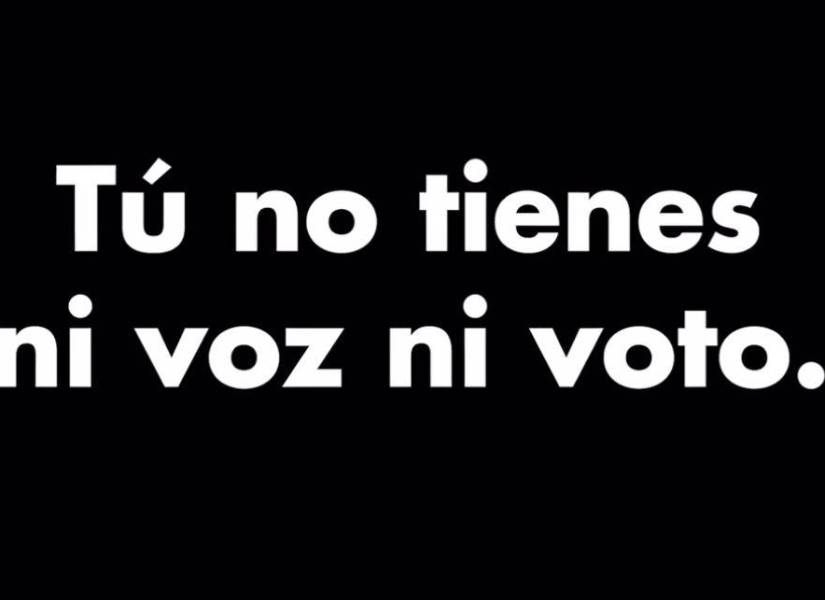 Frase con la que inicia el video de Eugenio Derbez