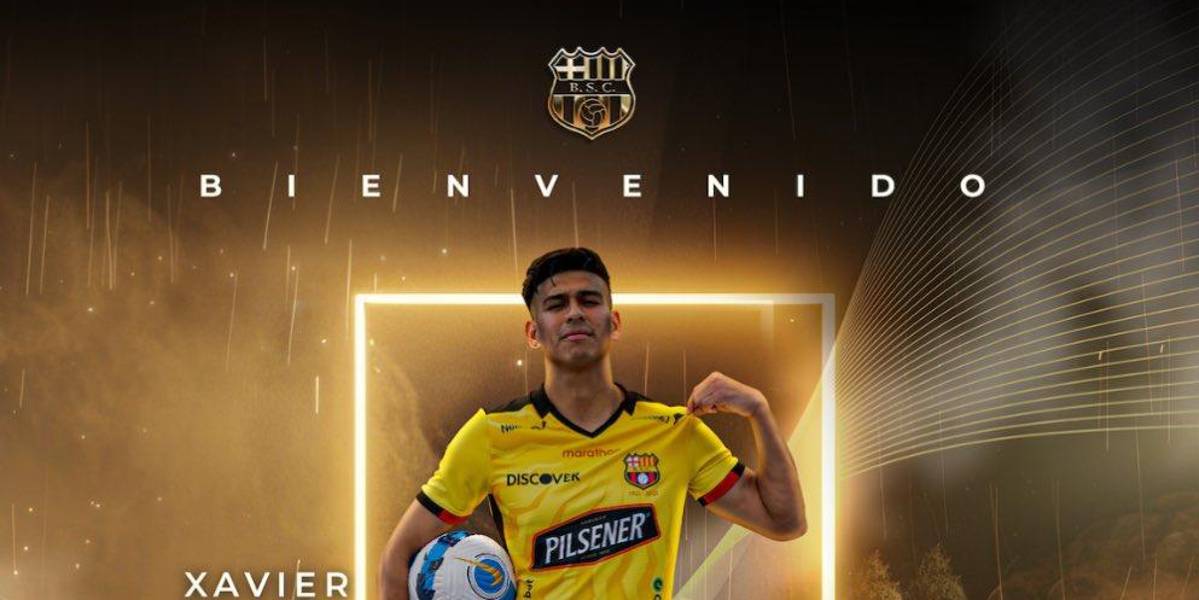 Barcelona SC presenta oficialmente a Xavier Arreaga