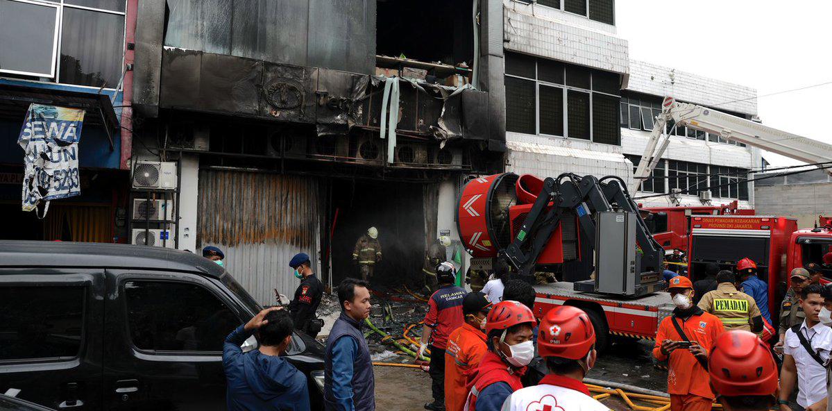 VIDEO | Al menos 22 muertos por incendio en edificio de Yakarta, Indonesia