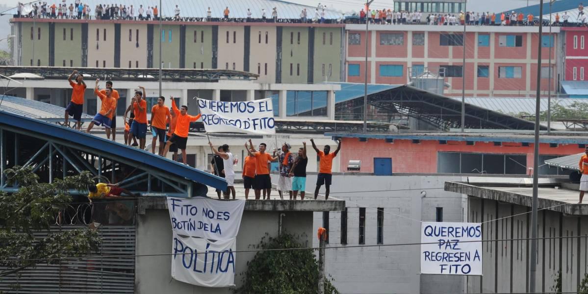 Alias Fito ya se encuentra en la cárcel Regional de Guayaquil, confirmó ministro de Gobierno