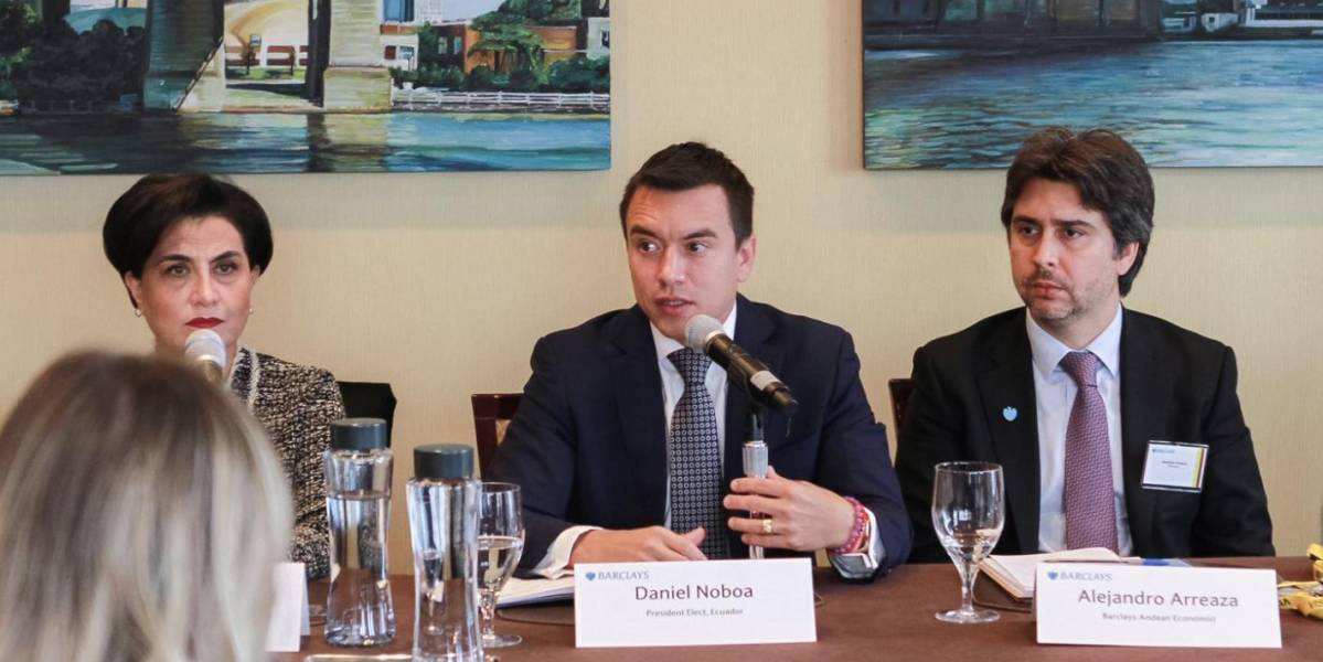 El Banco Barclays señaló los desafíos que deberá enfrentar el Gobierno de Daniel Noboa