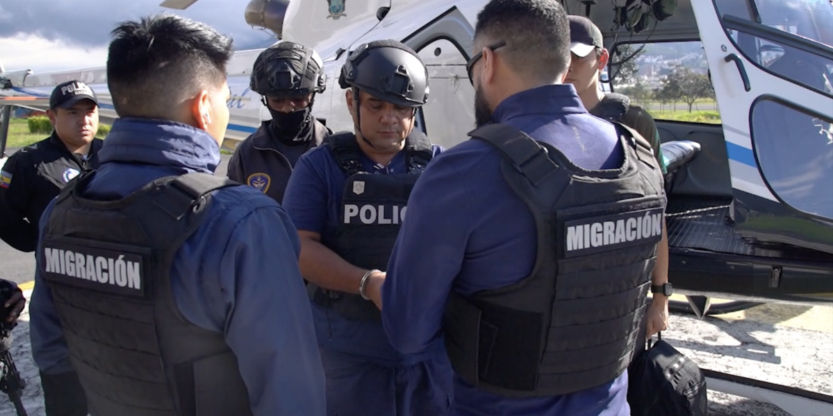 Alias Saulo, objetivo de alto valor para EE.UU., fue detenido en Ecuador con fines de extradición