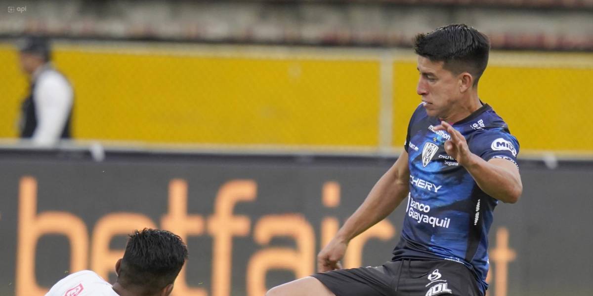 Fernando Gaibor 'no está en planes' de Emelec, asegura su presidente